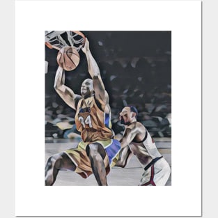 shaquille o neal Posters and Art